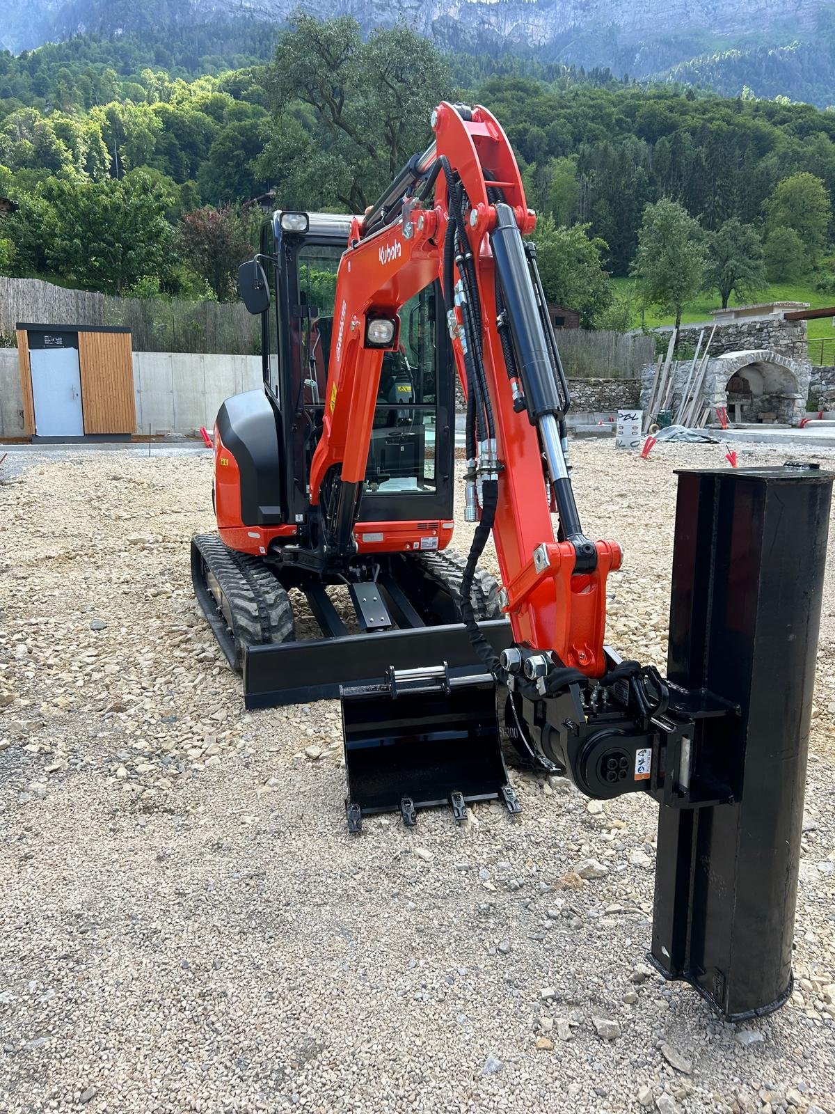 Mini pelle Kubota
